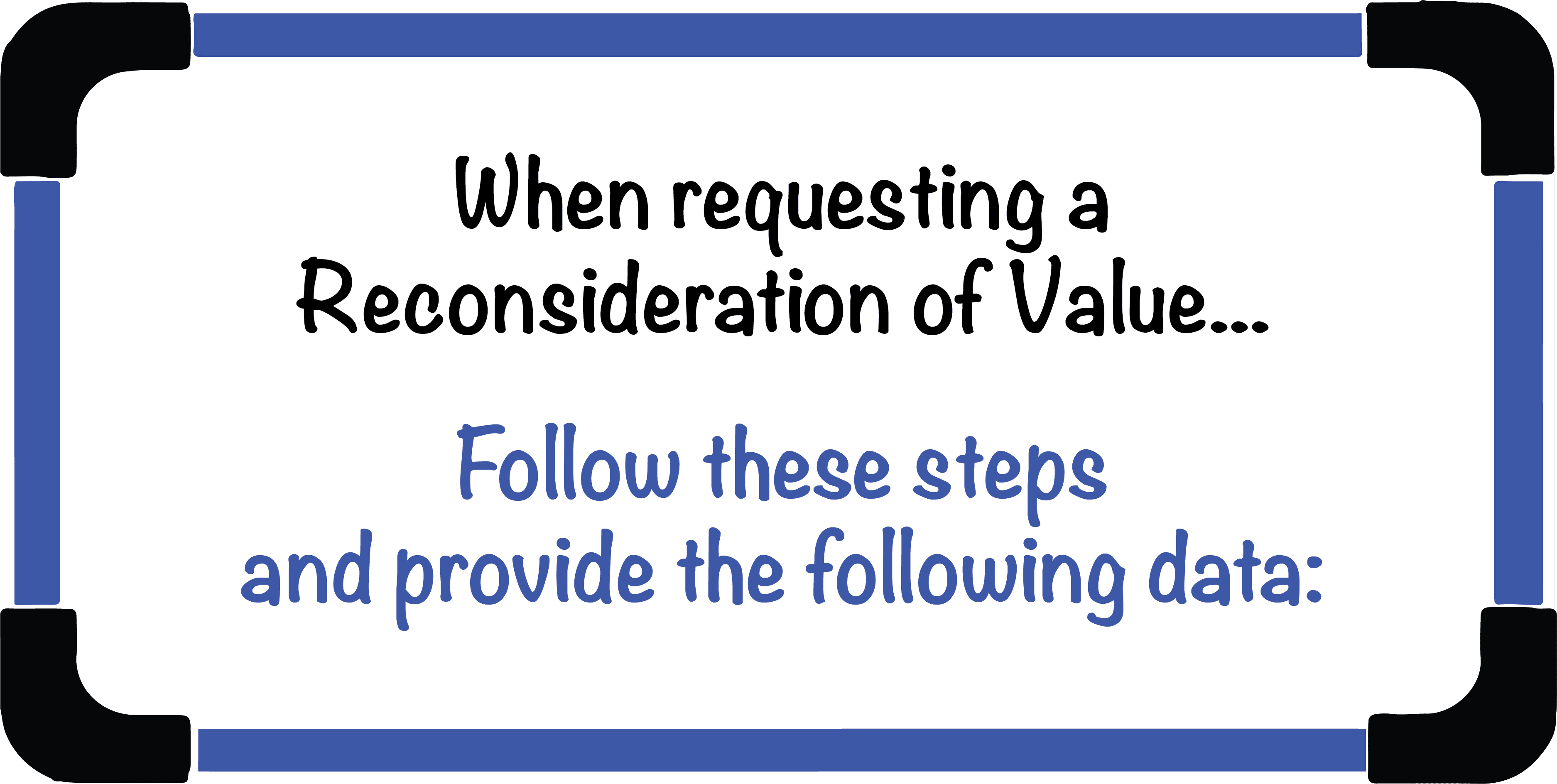 Reconsideration of value instructions header