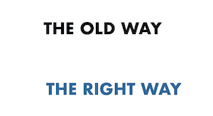 Old and Right copy